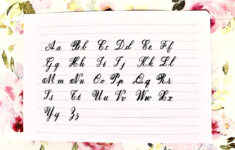 How To Write English Letters In Cursive | Cursive Alphabet | Beautiful  Handwriting