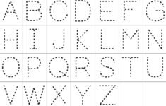 Incredible Letter Tracing Worksheets Image Ideas