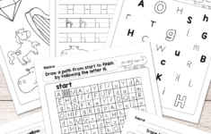 Letter H Worksheets - Alphabet Series - Easy Peasy Learners within Letter H Alphabet Worksheets