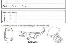 Letter J Tracing Worksheets Preschool | Preschool Tracing within Letter J Worksheets Free