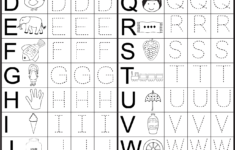 Letter Tracing Worksheet | Preschool Worksheets, Alphabet