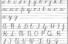 Math Worksheet : Cursive Letterting Practice Sheets 5Th