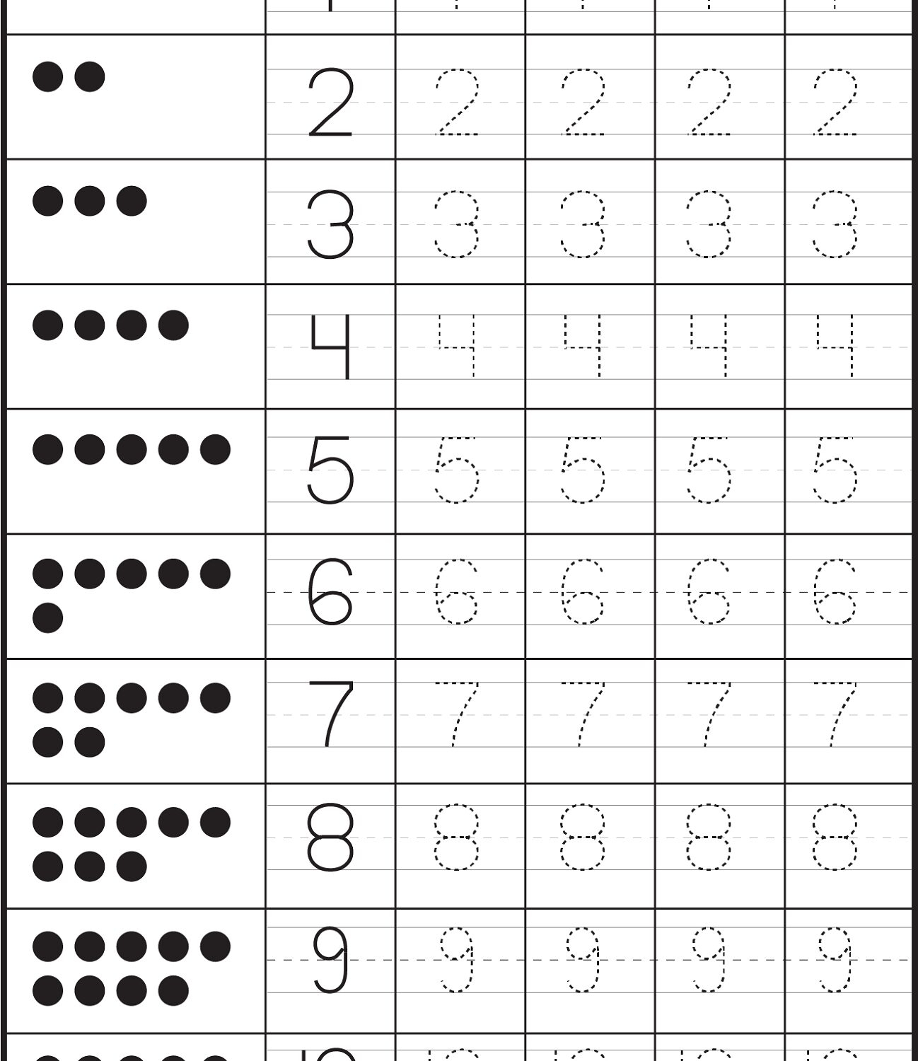 Preschool Number Tracing Worksheets Pdf AlphabetWorksheetsFree