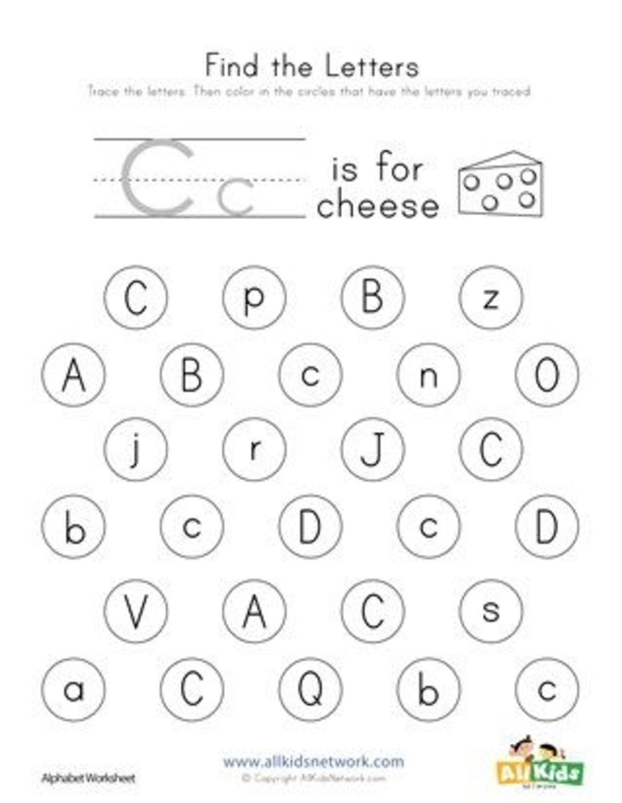 Alphabet Worksheets For Nursery Class AlphabetWorksheetsFree