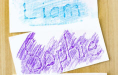 Multi-Sensory Name Tracing Craft: 5 Ways To Play &amp; Learn In with Tracing Name James