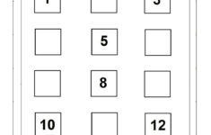 Number 15 Worksheet For Numbering Lesson | Preschool