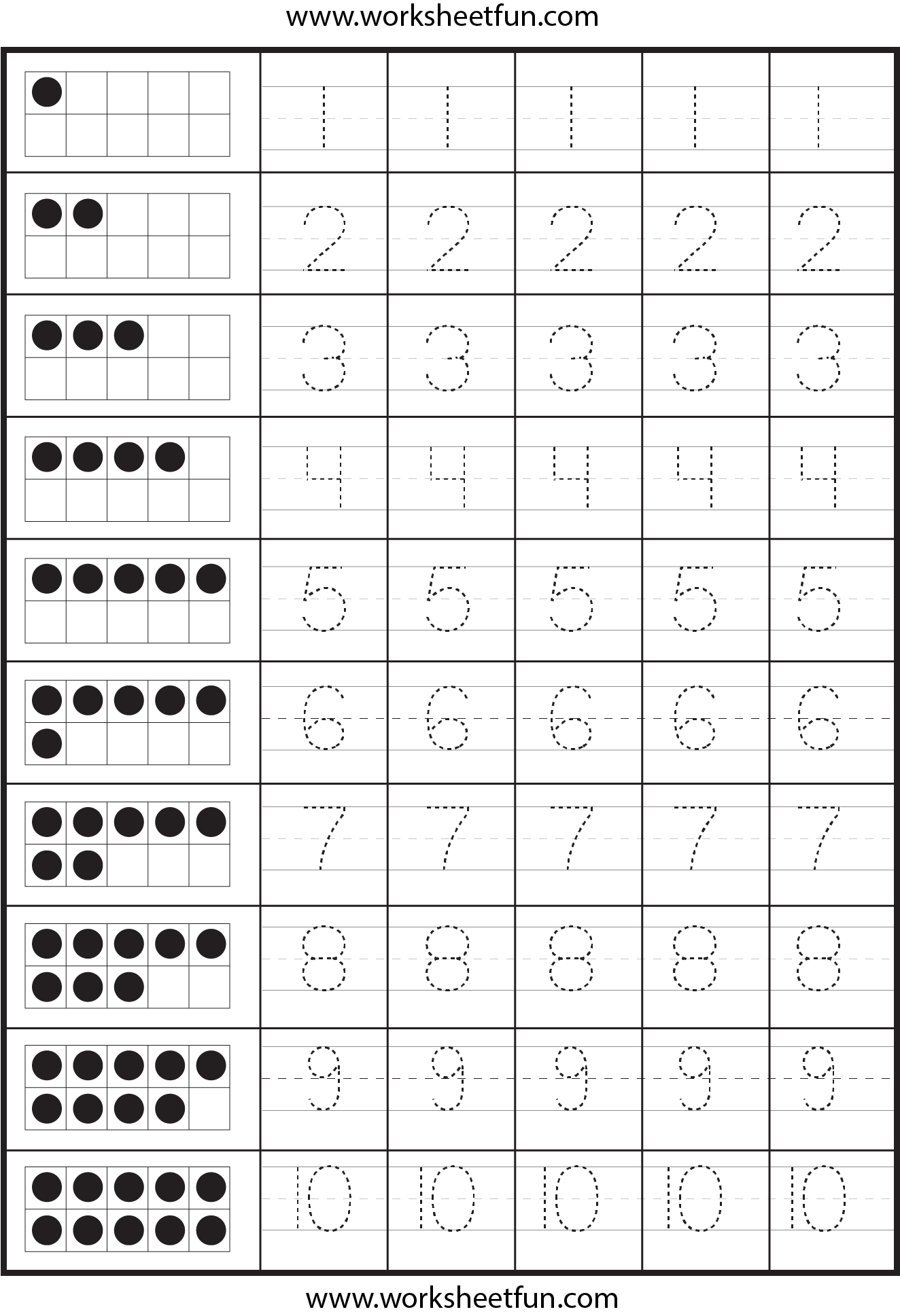 Free Printable Number Tracing Worksheets For Kindergarten AlphabetWorksheetsFree