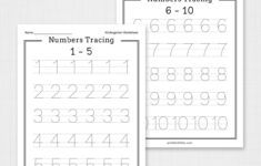 Numbers 1-20 Tracing Worksheets | Free Printable Worksheets