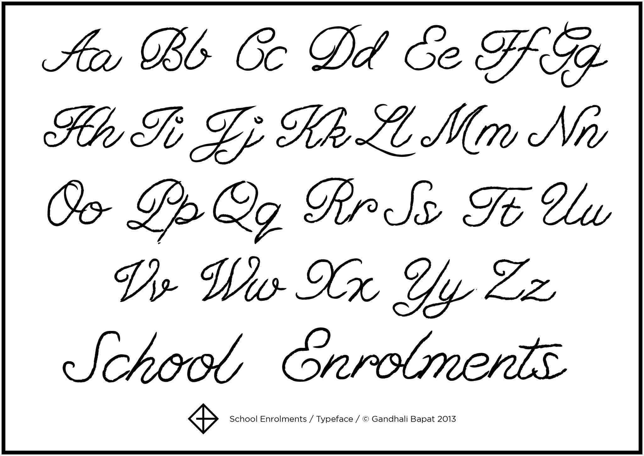Alfabeto Maiusculo E Minusculo Learn Hand Lettering Cursive Alphabet Images