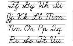 Pinjenny Dutschke On School | Cursive Alphabet, Cursive