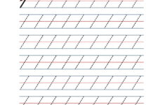 Practice Writing Slanting Or Diagonal Lines | Tracing