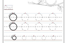 Printable Letter O Tracing Worksheets For Preschool throughout Letter O Tracing Worksheets Preschool