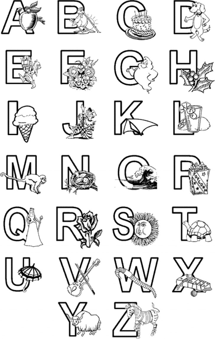 Staggering Alphabet Coloring Sheets Sheet Free Printable within ...