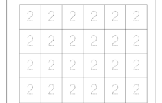 Strong&gt;&lt;Em&gt;Math Worksheet - Number Tracing &amp; Counting