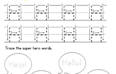 Super Hero Letter Tracing Pack: Upper Case – Mary Martha Mama