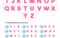 The Alphabet Worksheet in Alphabet Efl Worksheets