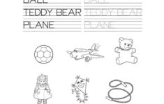 Toys Tracing Worksheet - English Esl Worksheets For Distance