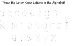 Trace The Alphabet Uppercase And Lowercase Printable inside Alphabet Tracing Uppercase