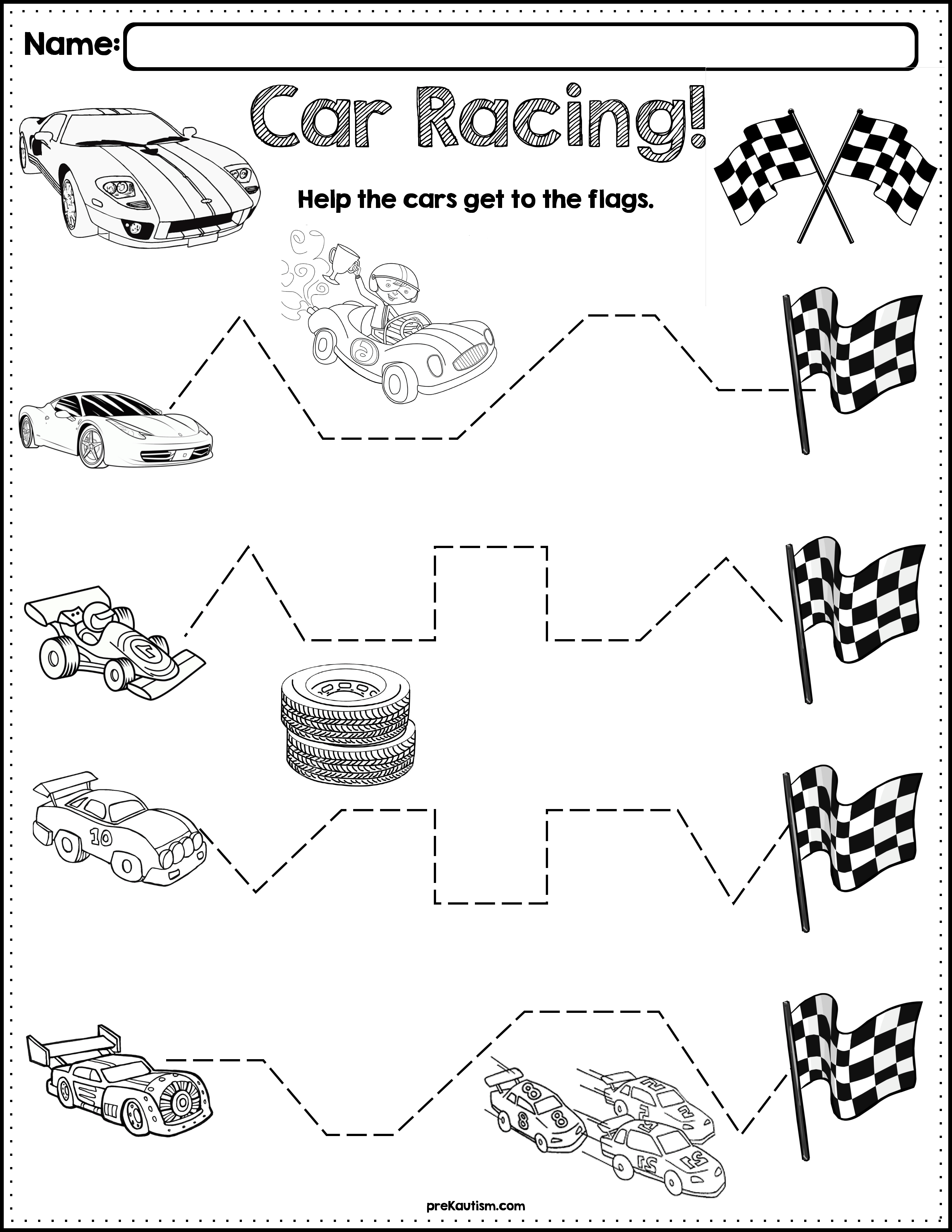 car-tracing-worksheet-alphabetworksheetsfree