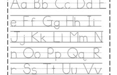 Tracing Alphabet Printable Abc Printing Practice Worksheets