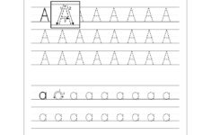 Tracing Each Letter Worksheets Raising Hooks Alphabet for Alphabet Writing Worksheets A-Z