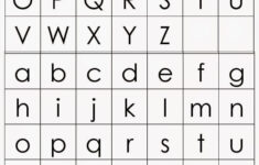 Upper And Lowercase Letter Tiles - Classroom Freebies intended for Alphabet Tracing Tiles