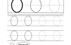 Uppercase Letter O Tracing Worksheet - Doozy Moo inside Letter Tracing O