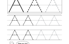 Uppercase Letter Tracing Worksheets (Free Printables