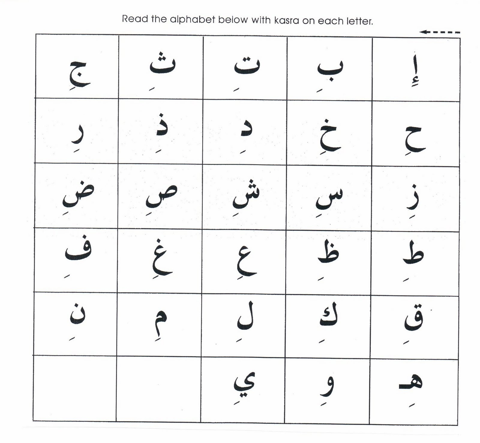 Urdu Alphabets Tracing Worksheets Printable AlphabetWorksheetsFree