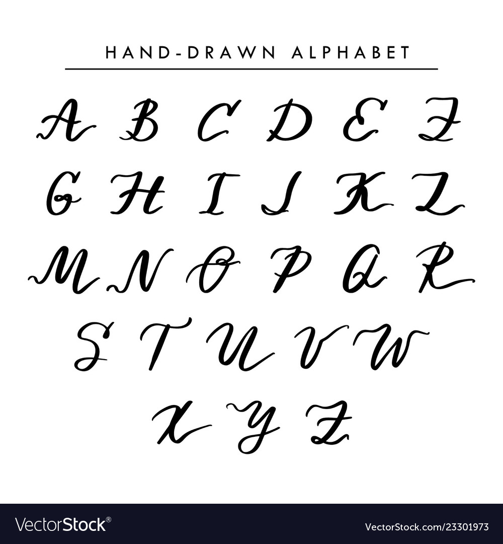 Cursive Writing The Alphabet | AlphabetWorksheetsFree.com