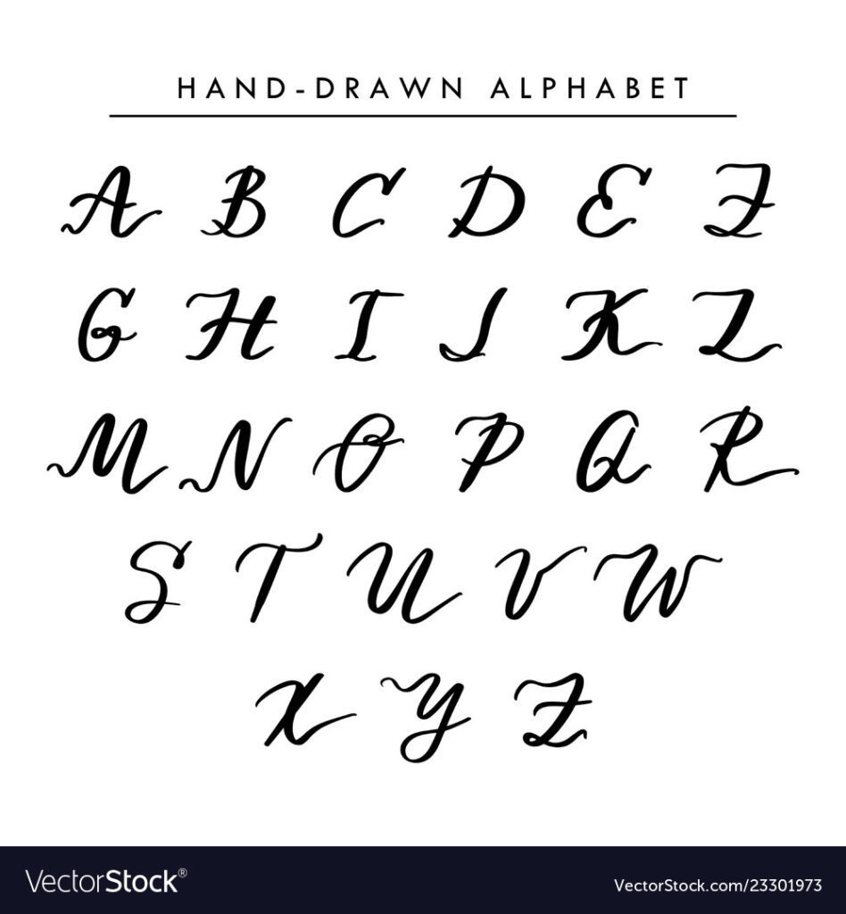 Worksheet ~ Alphabet In Cursive Handwriting Photo