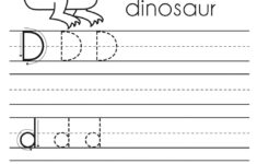 Worksheet ~ D Tracing Free Tracing Letters For Toddlers