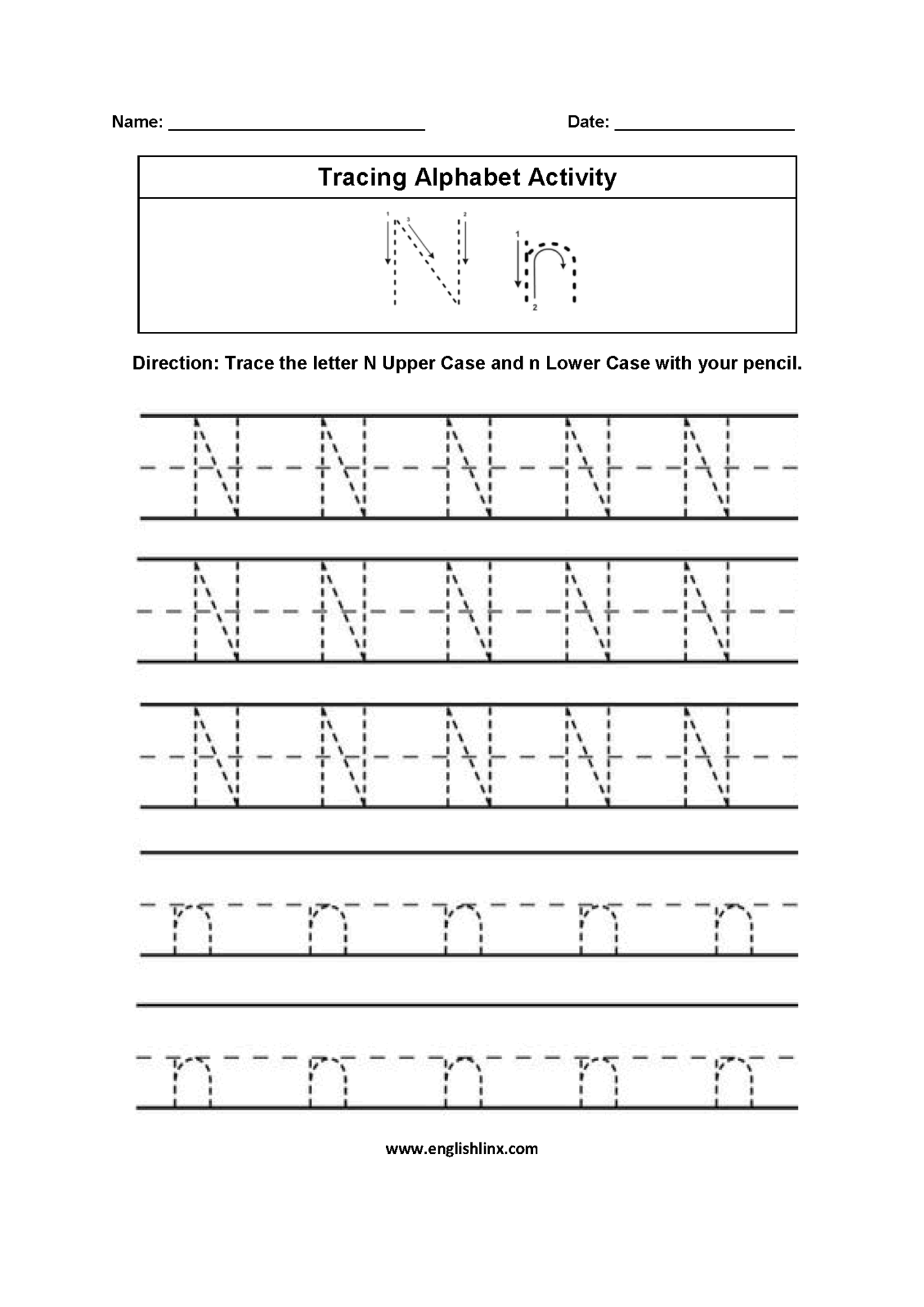 worksheet-letter-tracing-worksheets-n-alphabet-within-letter-n