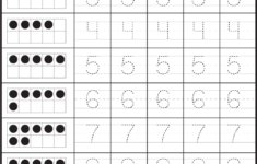 Worksheet ~ Number Tracing Worksheets Math Activities