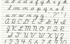 Worksheets : Cursive Alphabet Capital And Small Letter