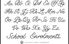 Worksheets : Cursive Letters Printable Misc Free Alphabet