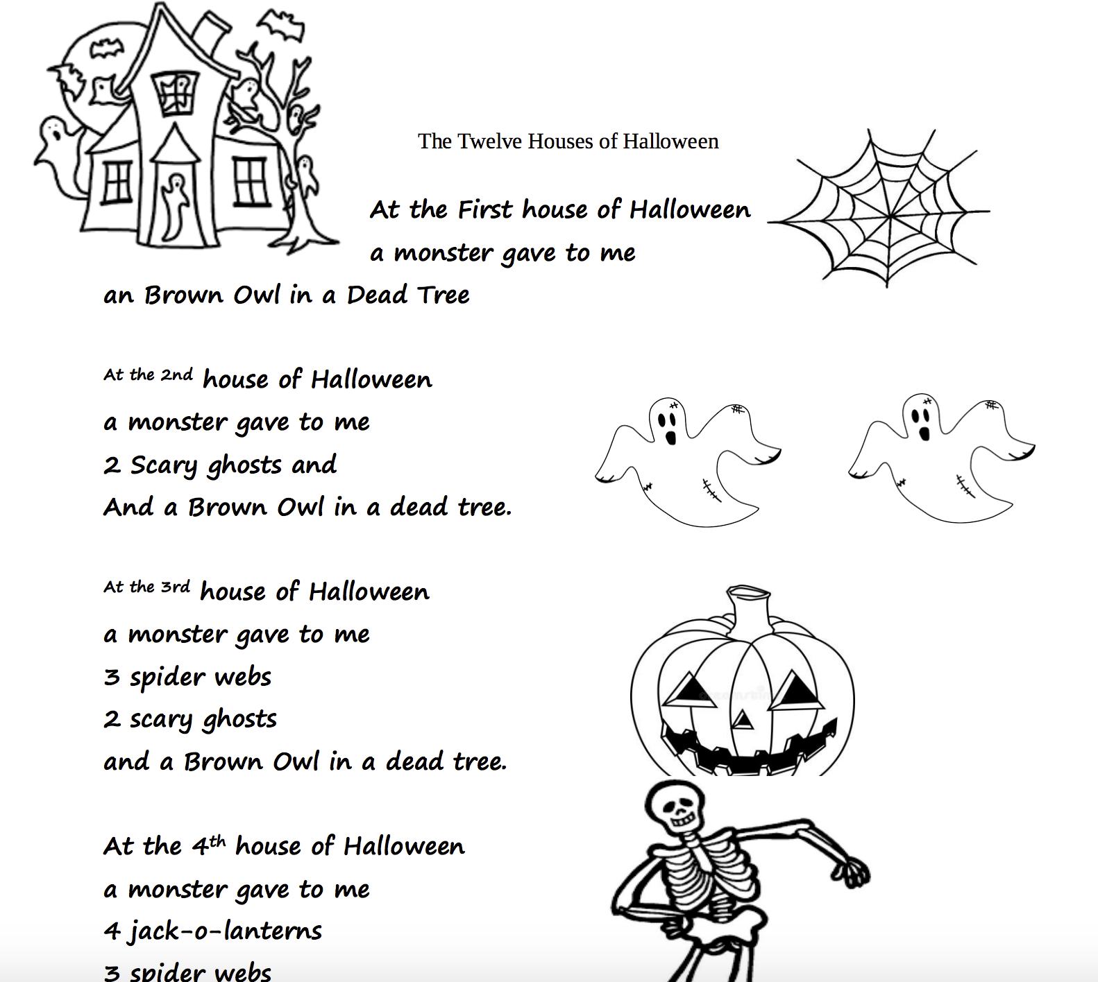 Halloween Worksheets Pdf 5th Grade AlphabetWorksheetsFree