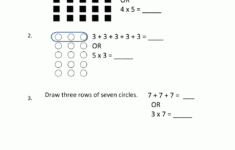 2Nd Grade Multiplication Worksheets Understanding Using