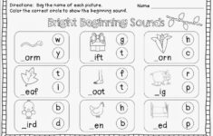 43 Astonishing Kindergarten Worksheets Reading Beginning