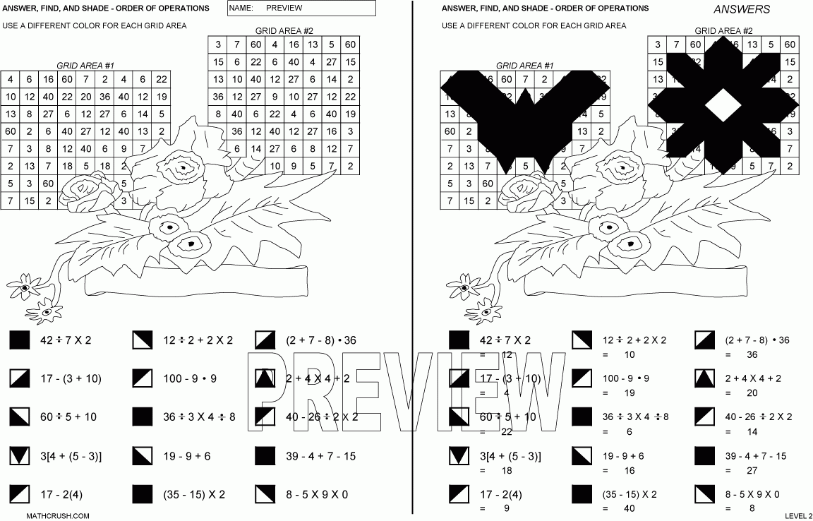 Adding And Subtracting Integers Puzzle Worksheet | Kids