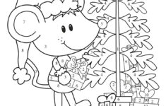 Amazing Multiplication Coloring Sheets Puzzles Christmas