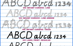 Australian School Fonts•instant Download Aussie Handwriting