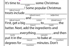 Christmas Baking Kid's Mad Libs | Woo! Jr. Kids Activities