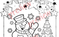 Christmas Colorcode Coloring Numbers Number Worksheets