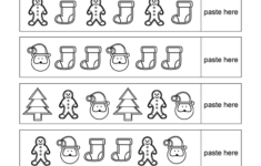 Christmas Cookies Worksheet - Free Kindergarten Holiday