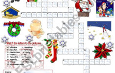 Christmas Crossword (05.12.2008) - Esl Worksheetemila