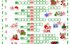 Christmas Crossword | Christmas Crossword, Christmas