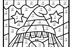 Christmas Math Coloring Pages Printable 2Nd Grade Tremendous