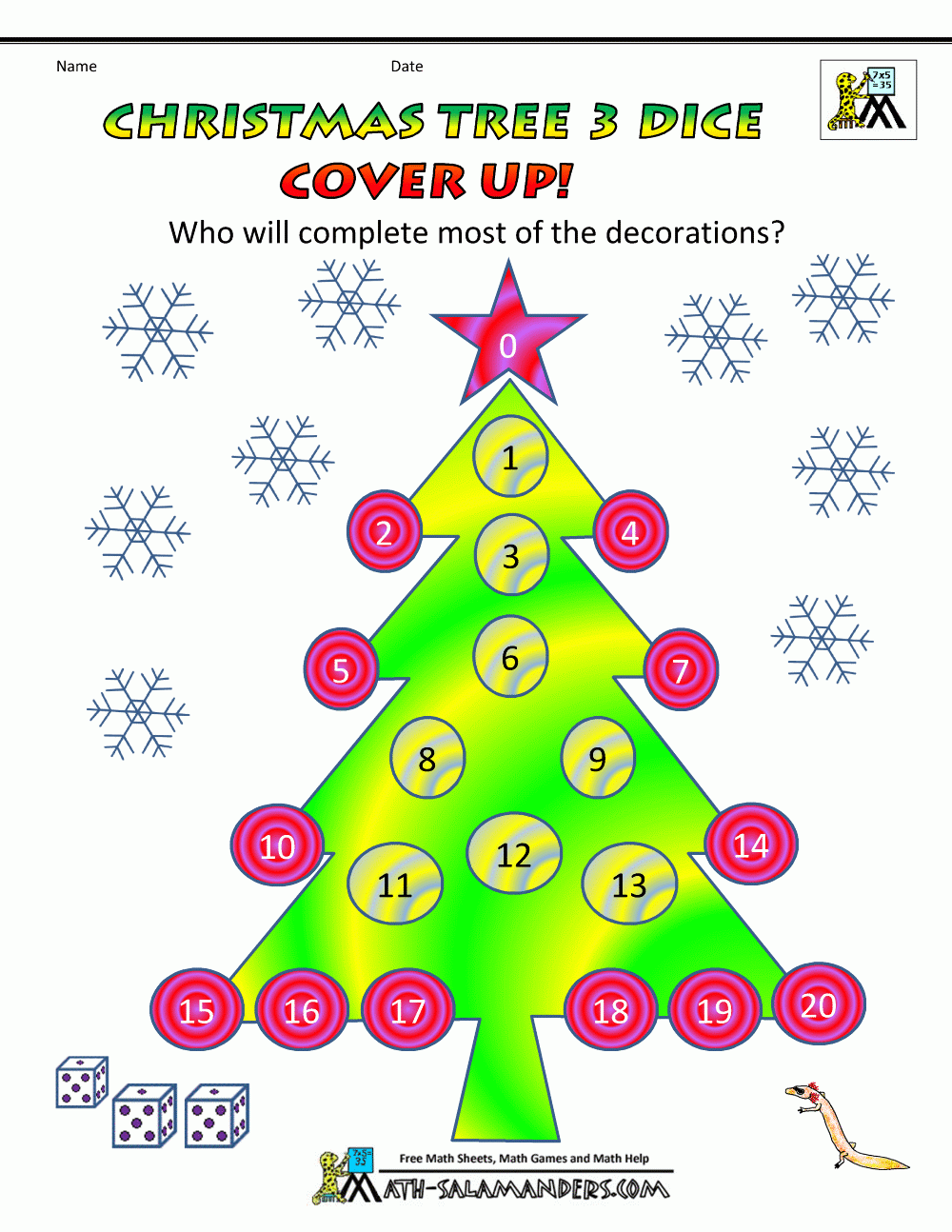 Christmas Tree Math Worksheets AlphabetWorksheetsFree