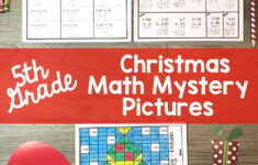 Christmas Math Mystery Picture, Colornumber Activities